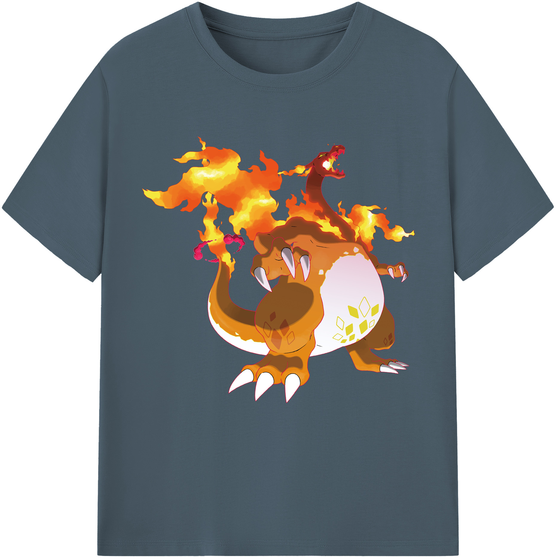 （画像用） ポケットモンスター Pokémon 綿100％半袖Tシャツ（フロントプリント）
